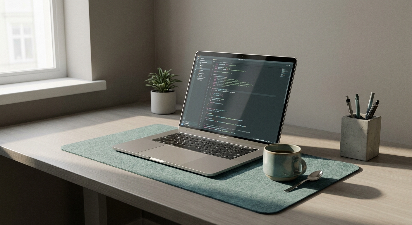 Focused productivity workspace